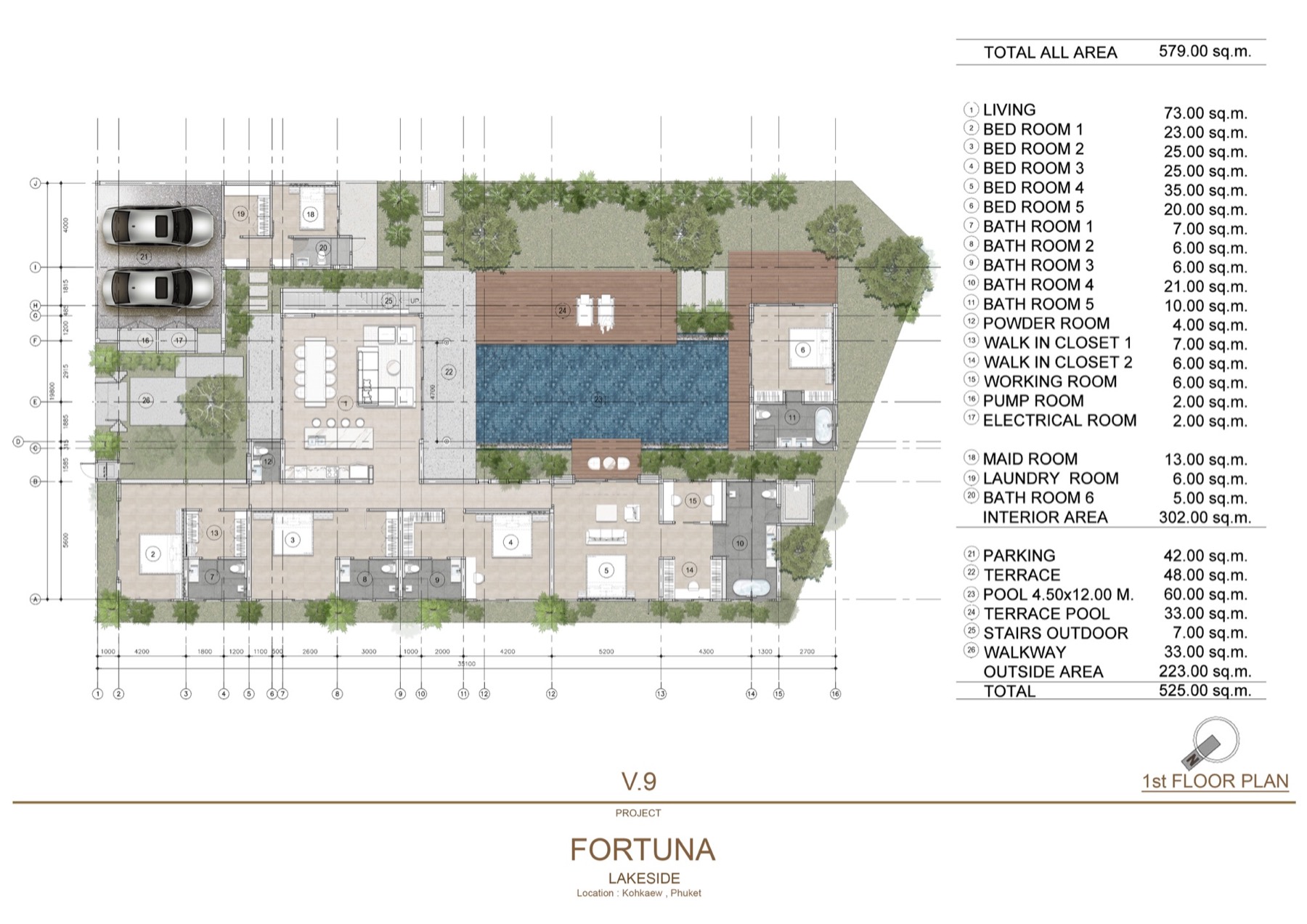 Villa 9 — 1st floor